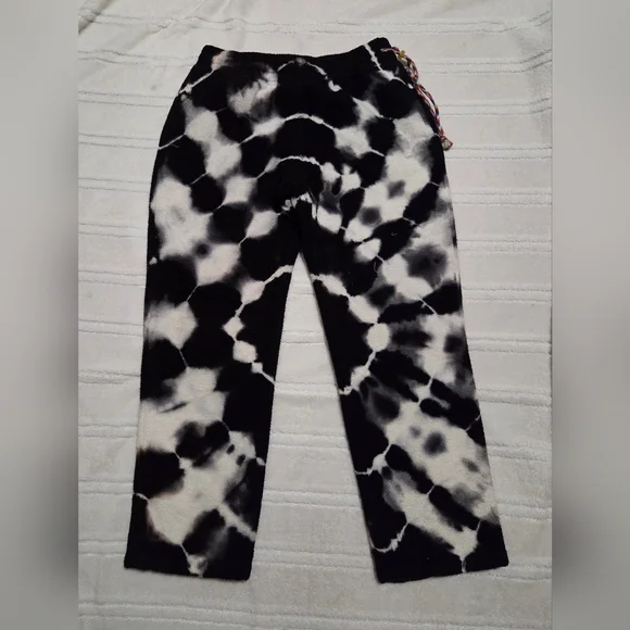 THE ELDER STATESMAN - Tie-Dyed Organic Cotton-Fleece Sweatpants - Blue